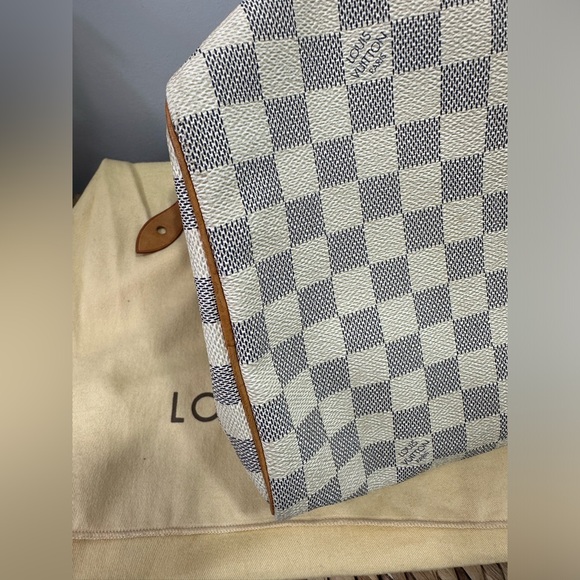 Louis Vuitton Damien Azur speedy 30 - Picture 13 of 15